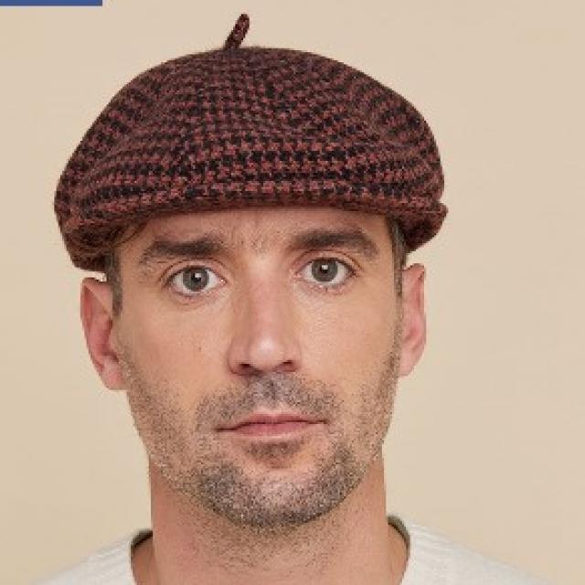 casquette Laulhère 100% laine mérinos ultra douce izadi mixte