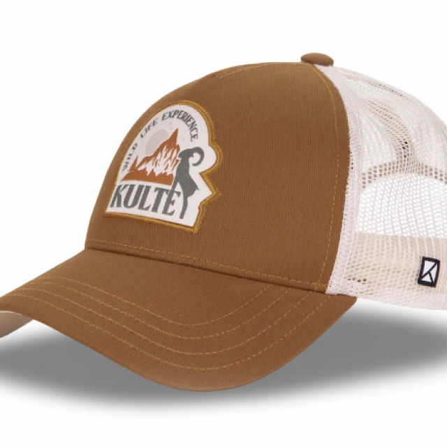 CASQUETTE KULTE MOTIF WILD CAMEL un modèle vintage indémodable