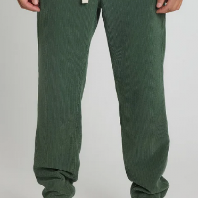 Pantalon Loose PULLIN Fourleaf Couleur : Vert kaki
