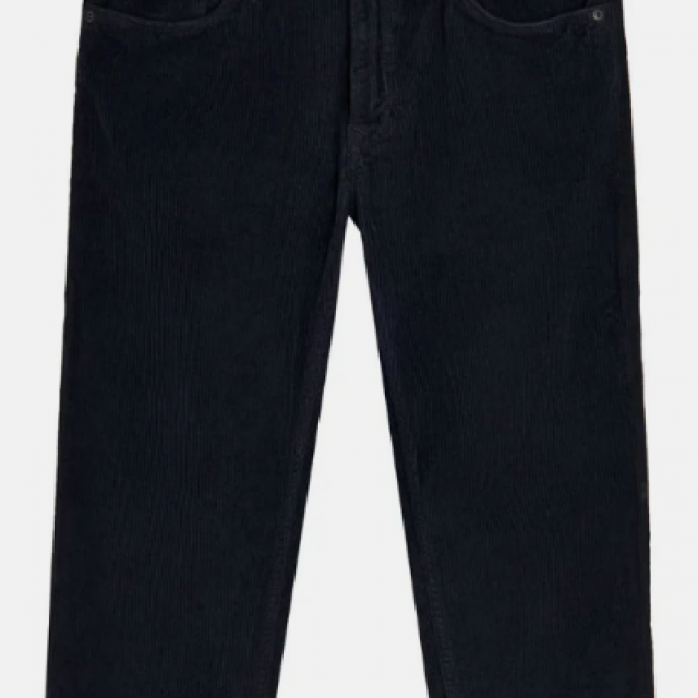 Pantalon Regular PULLIN Roydisco coupe regular velours côtelé  Couleur : Bleu