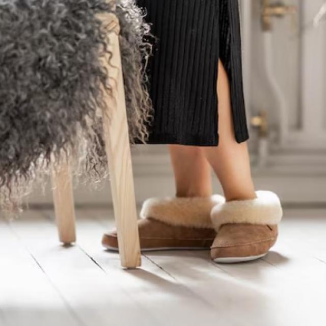 Pantoufles de qualité supérieure 100 % naturelles fabriqué en Suède