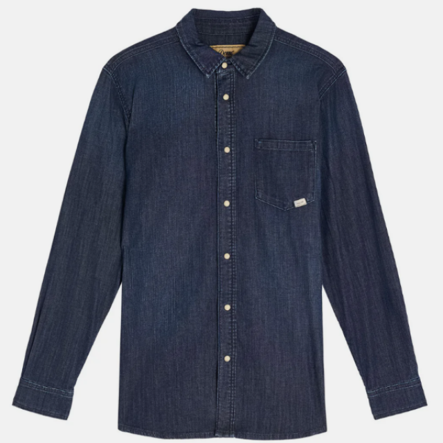 Chemise Mixte Homme Blue de chez PULLIN
