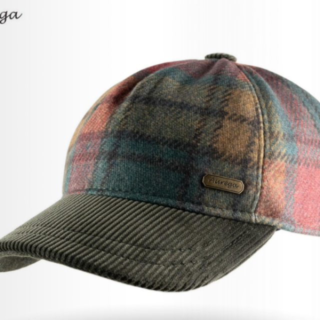 Casquette baseball avec une allure rétro et chaleureuse de chez AUREGA