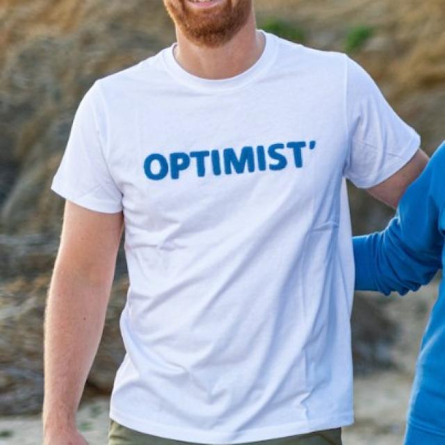 t-shirt mixte eco-responsable OPTIMIST' SUD FINISTERE ..