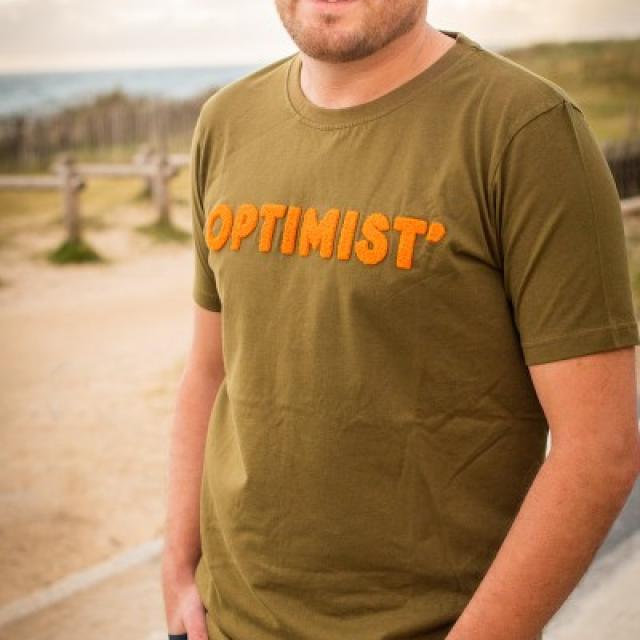 t-shirt mixte eco-responsable OPTIMIST' SUD FINISTERE ..