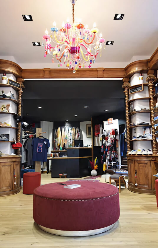 Magasin de chaussures à Nantes